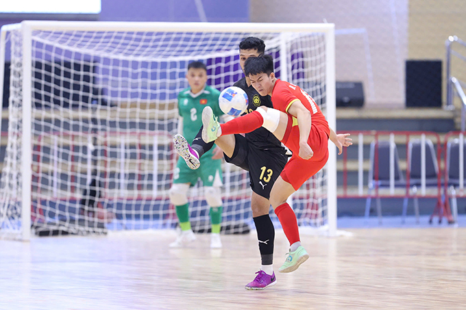 ĐT futsal Việt Nam sẽ mở màn VCK futsal châu Á 2026 bằng trận gặp Kuwait. Ảnh: Đức Cường