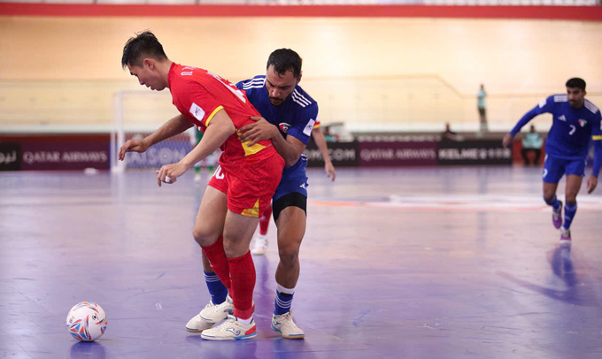 Nhưng ĐT Việt Nam đã có những điều chỉnh và giành chiến thắng. Ảnh - Phan Hồng