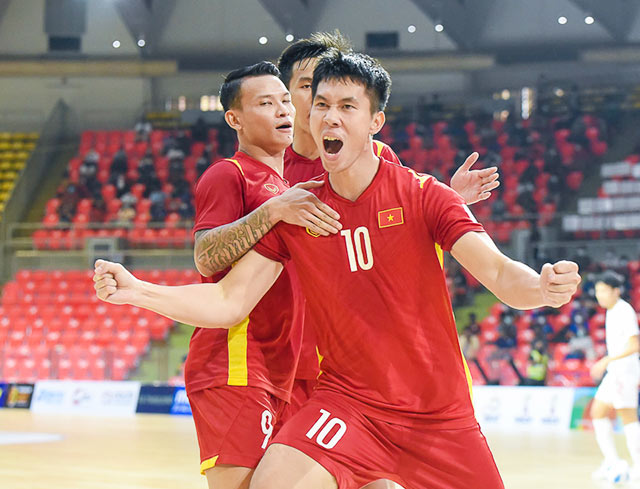 ĐT futsal Việt Nam đặt mục tiêu chiến thắng