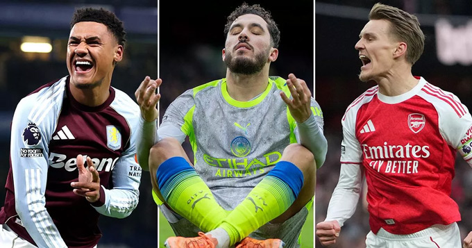 Cả Arsenal, Man City và Aston Villa đều đang chơi không tốt thời gian qua khi liên tục sảy chân