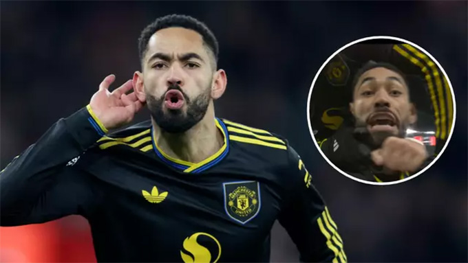 Anh buông lời tục tĩu trước ống kính máy quay