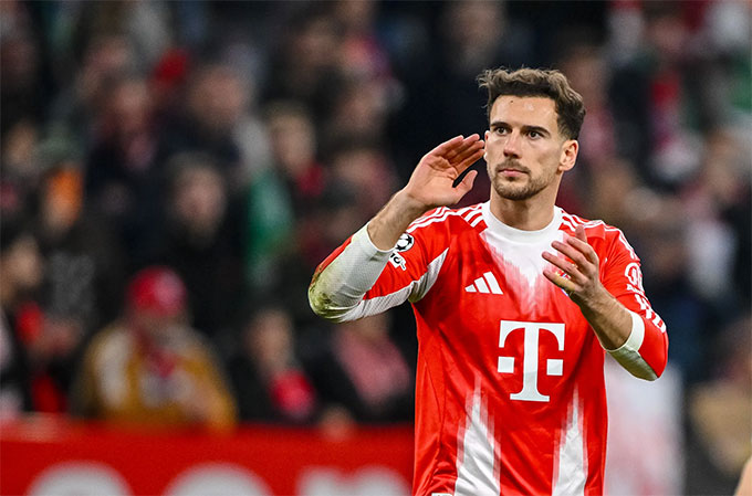 Goretzka đã giành được vô số danh hiệu cùng Bayern