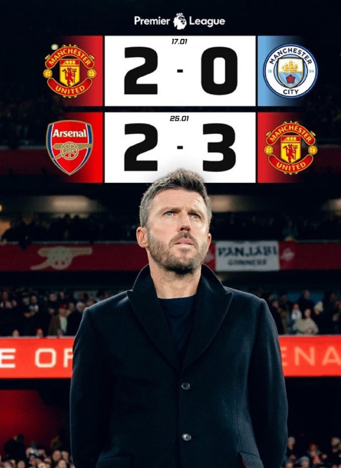 Carrick khởi đầu nhiệm kỳ thứ 2 dẫn dắt MU bằng 2 chiến thắng ấn tượng