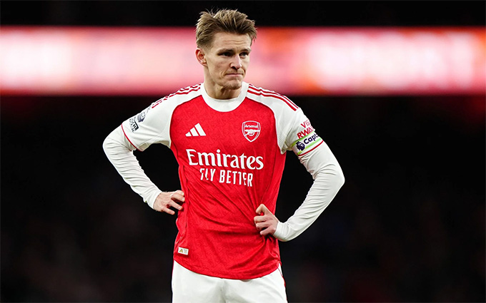 Odegaard là một trong số những cầu thủ Arsenal không xâm nhập vào khu vực nguy hiểm hiệu quả như những mùa giải trước