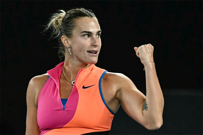  Aryna Sabalenka đã có năm thứ 4 liên tiếp vào chung kết Australia Open