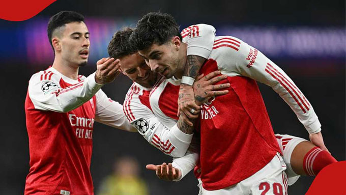 Arsenal đang được đánh giá là đội có cơ hội vô địch cao nhất