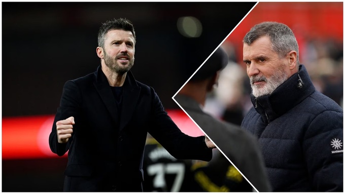 Roy Keane từng phản đối quyết liệt ý kiến nên bổ nhiệm Michael Carrick làm HLV trưởng của MU
