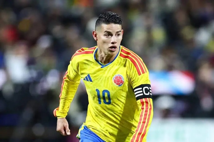 Rodriguez vẫn là đội trưởng của ĐT Colombia