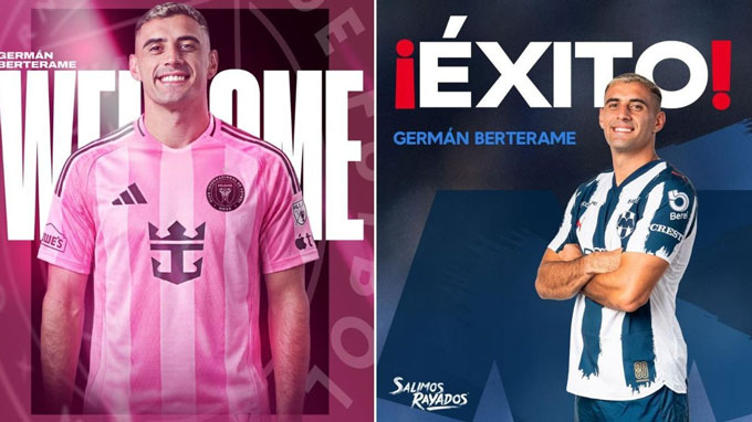  German Berterame gia nhập Inter Miami
