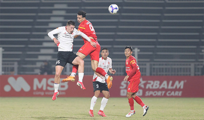 Lee Williams có trận đấu rất hay trước PVF-CAND - Ảnh: Đức Cường