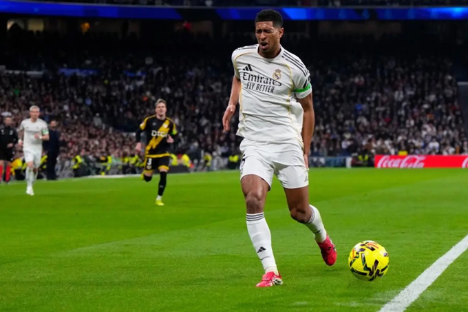 Bellingham bị đau ở trận Real thắng Vallecano