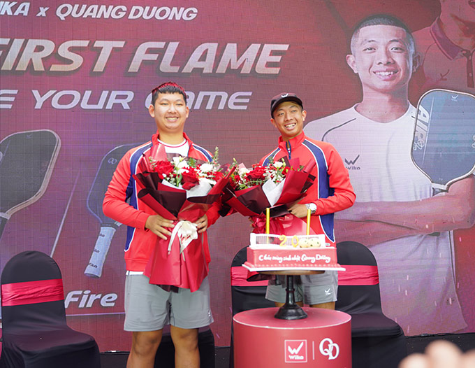 Quang Dương thành công với Pickleball 