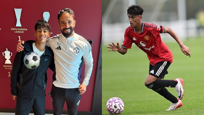 Gabriel từng được cựu HLV Amorim cho lên tập cùng đội một