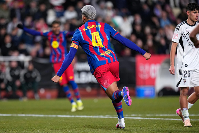 Araujo ghi bàn, khẳng định đã vượt qua được biến cố tâm lý