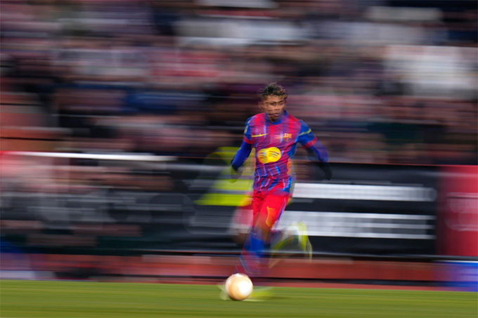 Trước mọi đối thủ, mọi giải đấu, Yamal đều cháy hết mình, khát khao chiến thắng