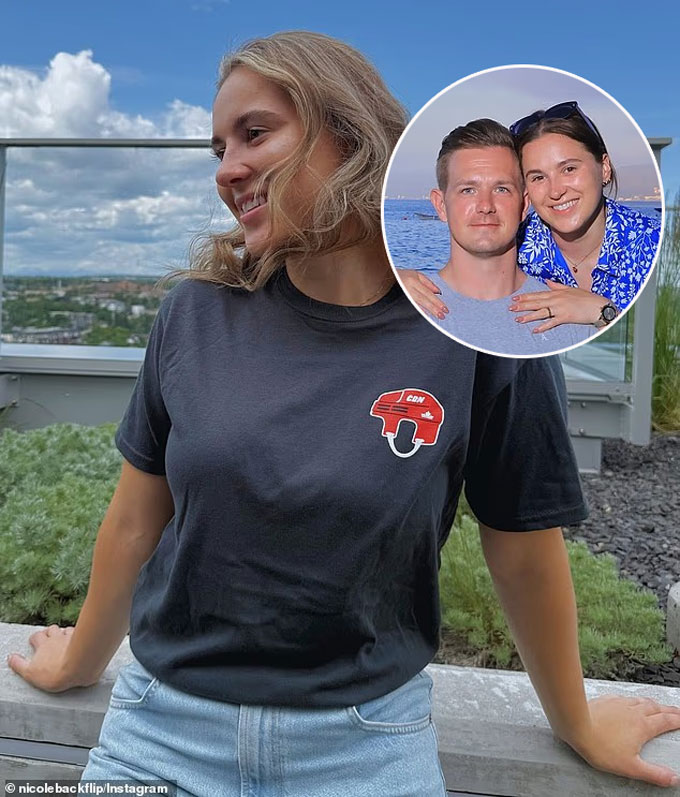 Nicole Magaj, bạn gái của VĐV trượt tuyết Brad Hall thuộc ĐT Anh