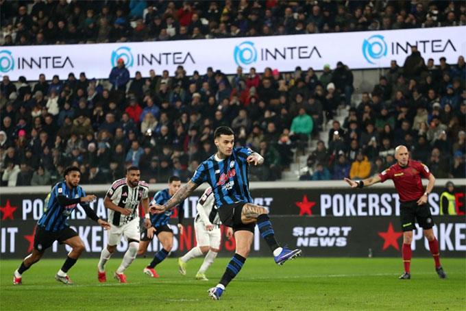 Atalanta đè bẹp Juventus trên sân nhà