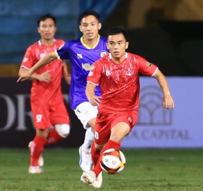 Cuộc đối đầu Hà Nội vs Hải Phòng luôn rất quyết liệt và hấp dẫn. Ảnh: Phan Tùng 