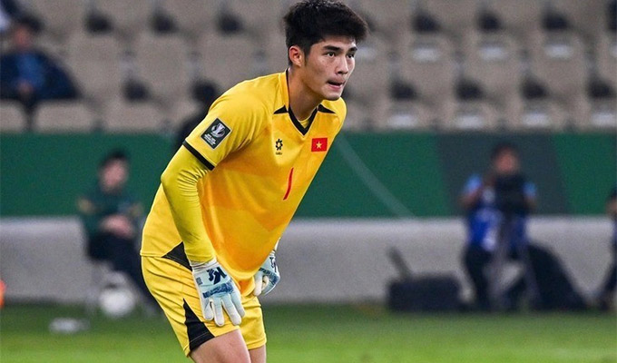 Thủ thành Trung Kiên sụt 8 kg sau khi trở về từ VCK U23 châu Á 2026 