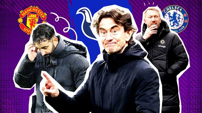 Frank tệ hơn nhiều so với các HLV kém của Big Six như Amorim hay Potter