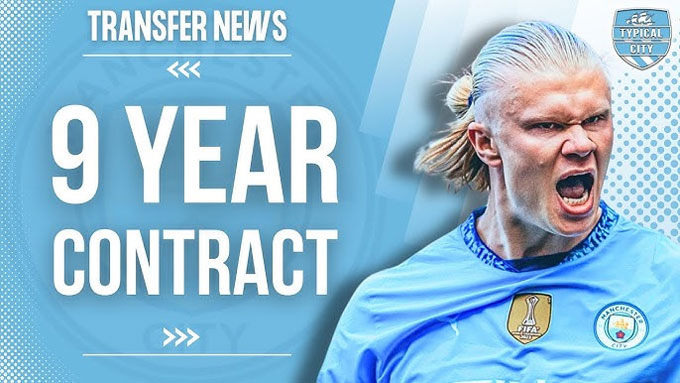 Việc Haaland ký hợp đồng mới có thời hạn 9 năm cũng là để chuẩn bị cho tương lai không còn Pep