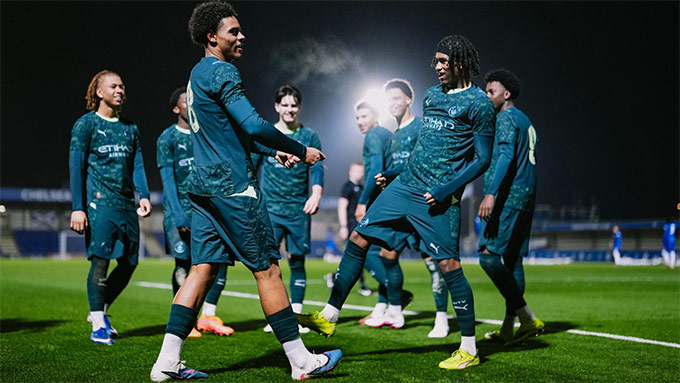 U18 Man City đang tự tin hướng đến chức vô địch
