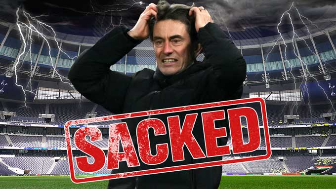 Tottenham đã chính thức sa thải Thomas Frank