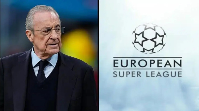 Chủ tịch Perez của Real cuối cùng cũng phải nhận thua và khép lại dự án Super League của mình