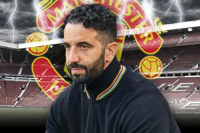 Amorim khi còn dẫn dắt MU