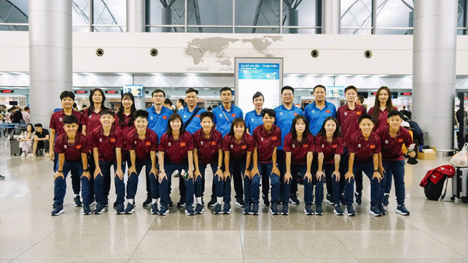 Thầy trò HLV trưởng Nguyễn Đình Hoàng sẽ có những trận giao hữu bổ ích tại Nhật Bản