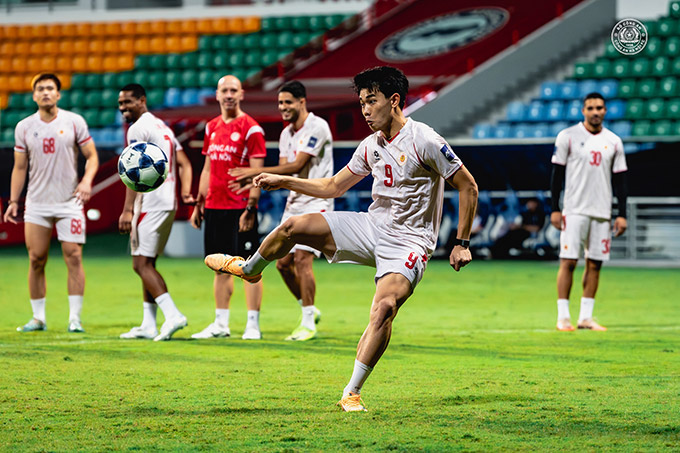 CLB Công an Hà Nội quyết tâm lội ngược dòng - Ảnh: Công an Hà Nội FC 