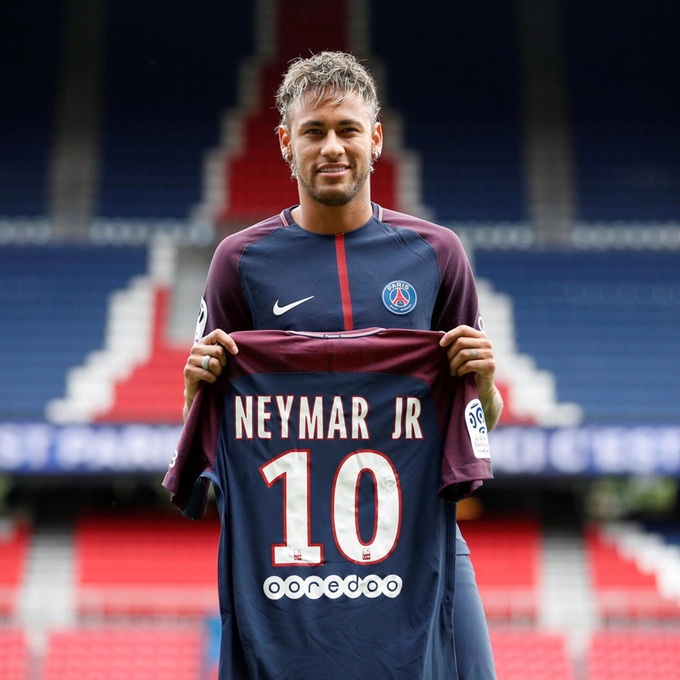 Neymar vẫn đang là cầu thủ có giá chuyển nhượng đắt giá nhất mọi thời đại - 222 triệu euro