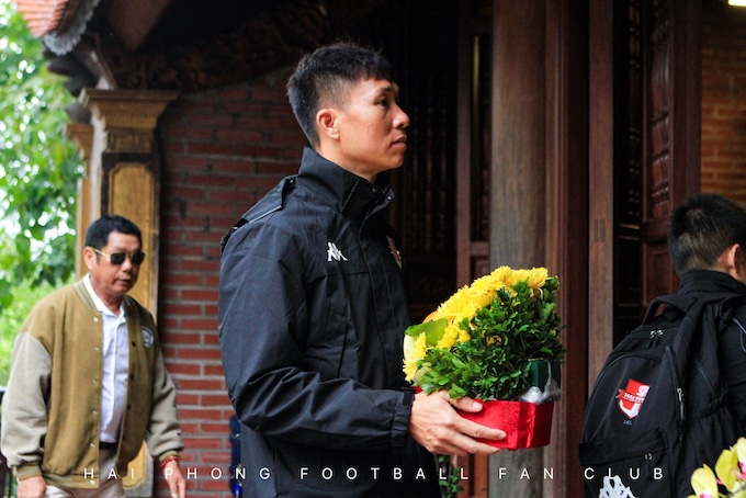 HLV thủ môn Mạnh Dũng. Ảnh: FBNV