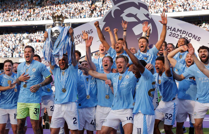 Thành công của Man City tại Ngoại hạng Anh đang bị soi xét kỹ lưỡng