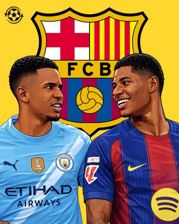 Barca tính chiêu mộ Savinho thay vì Rashford