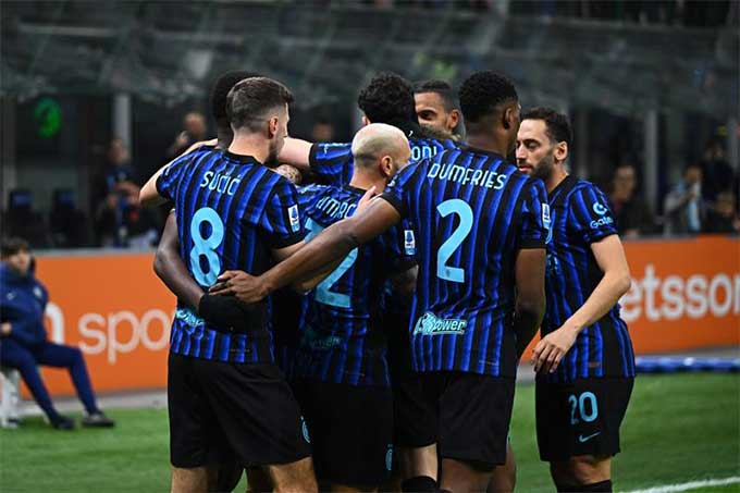 Inter hiếm khi sảy chân trước các đội ngoài top 6