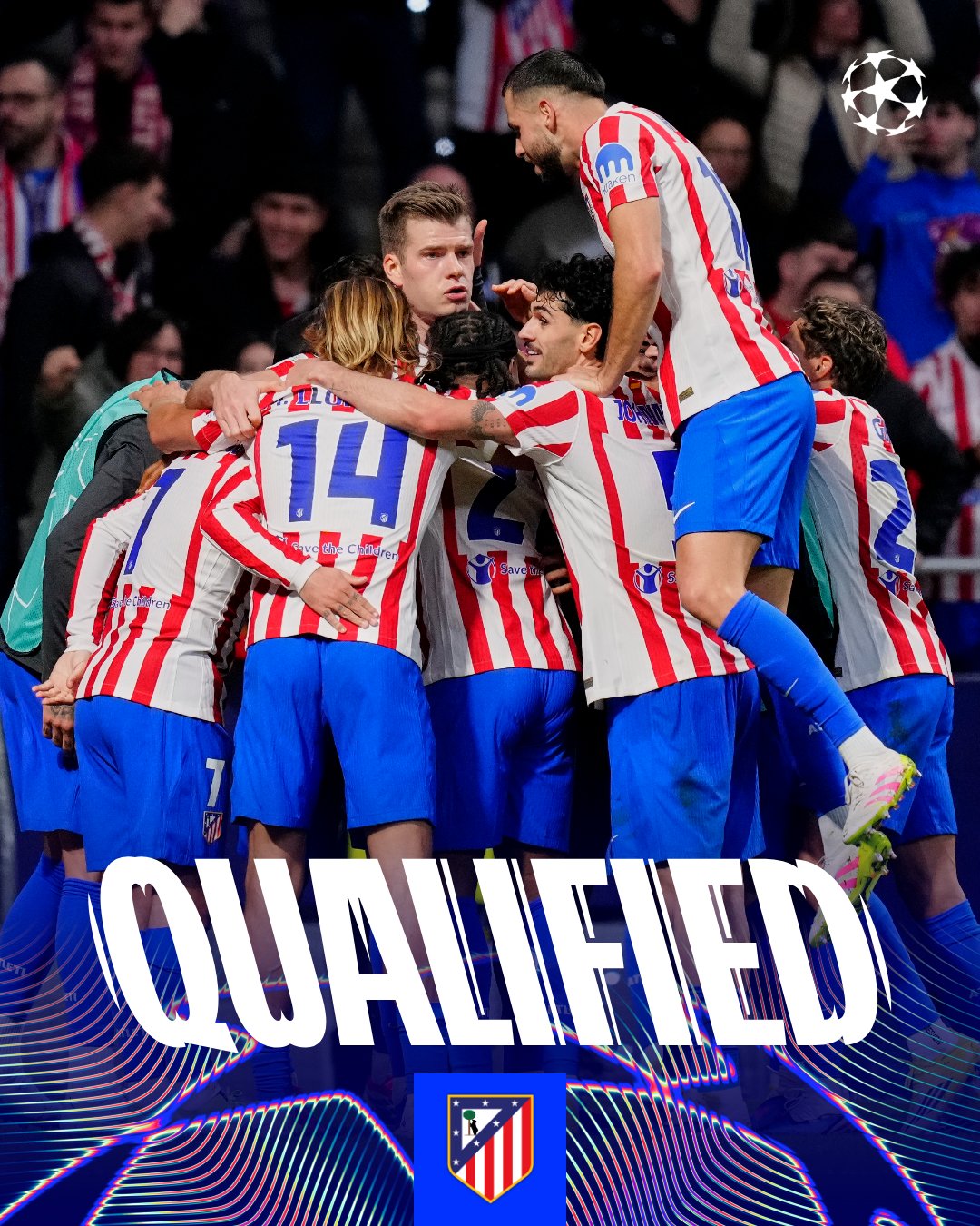 Atletico có vé vào chơi vòng 1/8 Champions League
