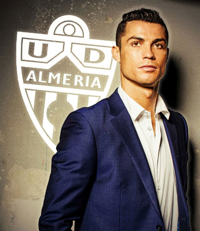 Ronaldo trở thành cổ đông tại Almeria