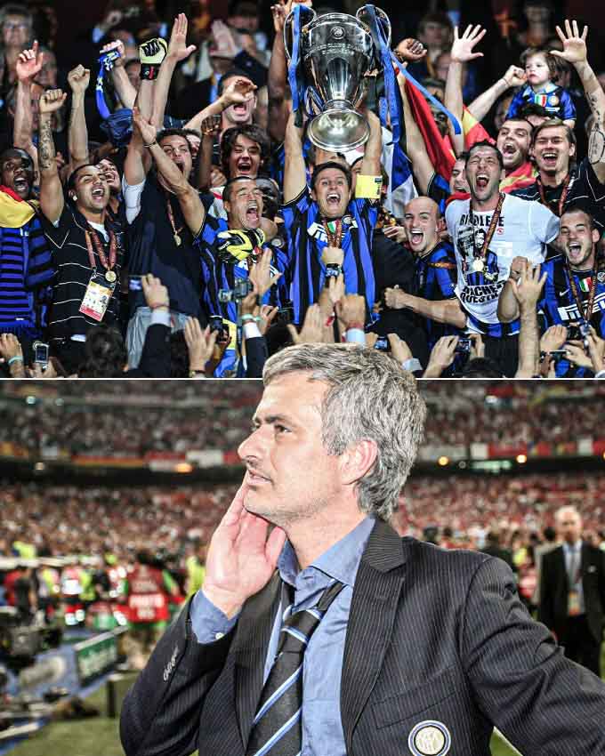 Mourinho cũng vắng mặt ở vòng 1/8 Champions League mùa này