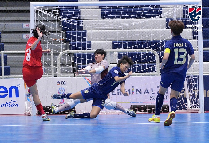 ĐT futsal nữ Việt Nam thua ngược trước Thái Lan