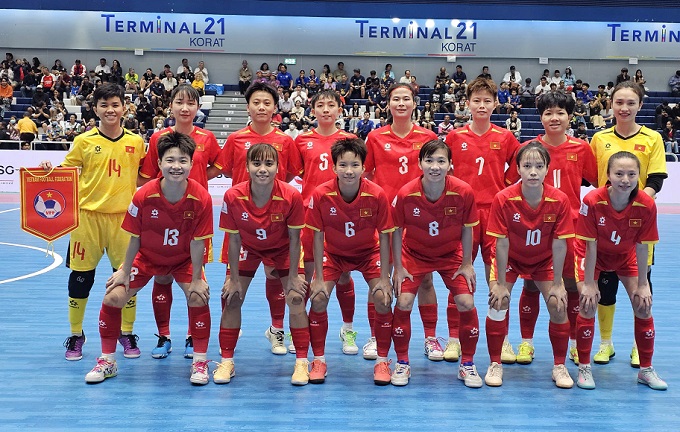 Đội hình Futsal nữ Việt Nam