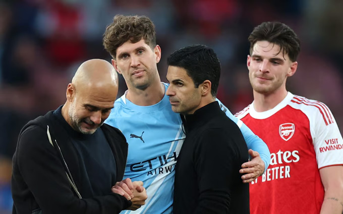 Man City đang bám sát Arsenal trên BXH
