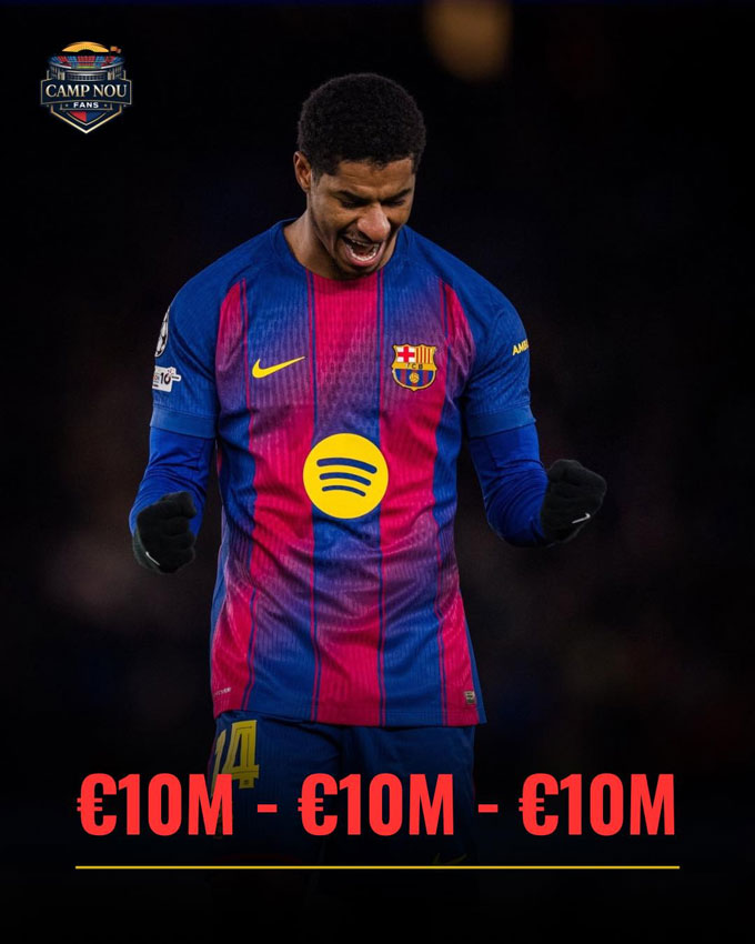 Mức giá mà Barca phải bỏ ra là 30 triệu euro