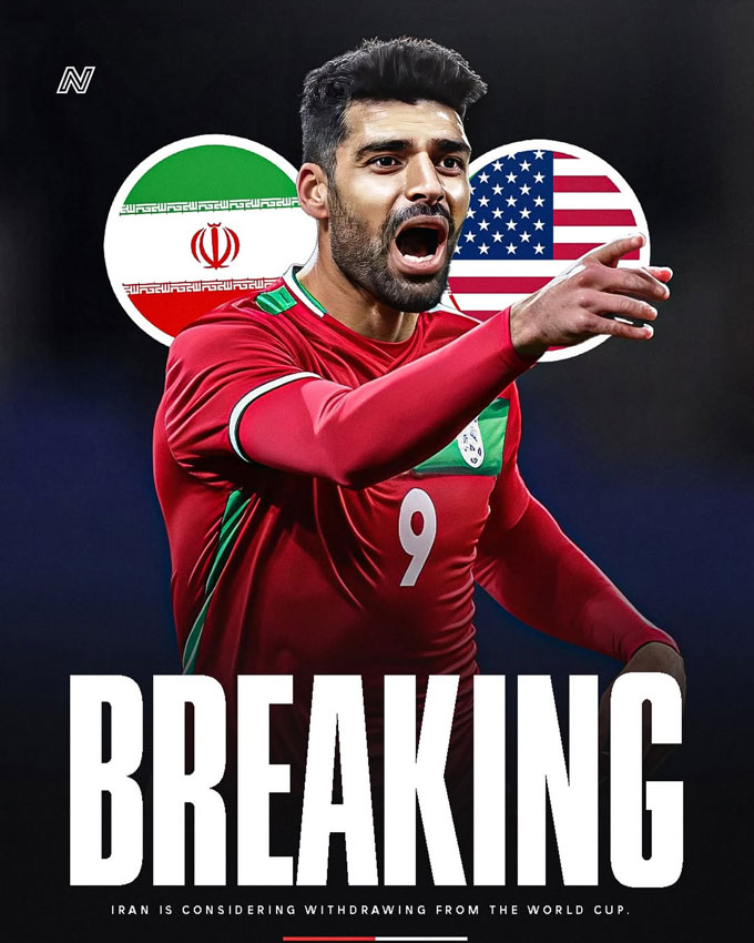 Iran có khả năng không tham dự World Cup 2026