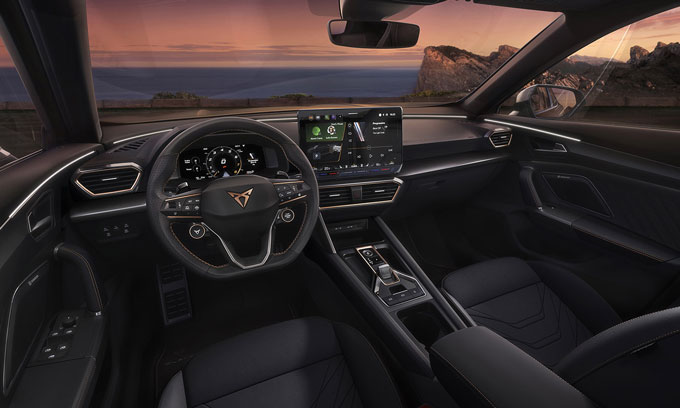 Nội thất bên trong một chiếc Cupra Formentor