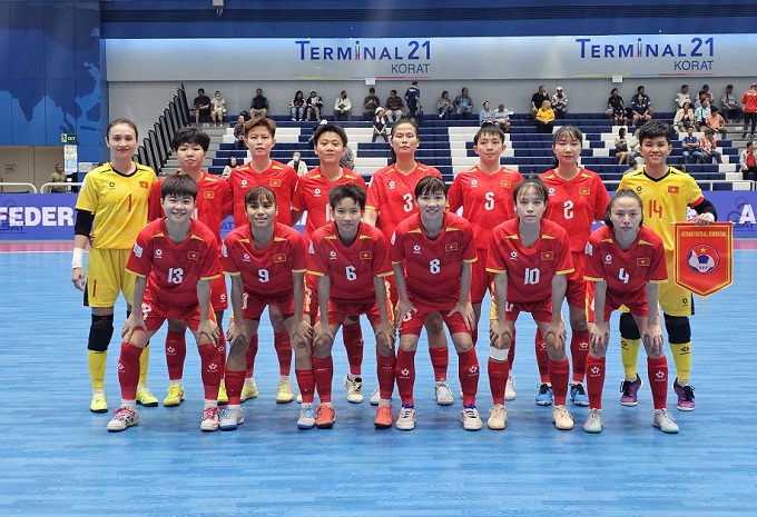 ĐT futsal nữ Việt Nam giành HCĐ