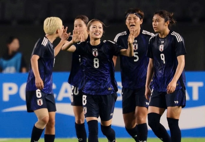 ĐT nữ Nhật Bản gần như vô đối ở bảng C