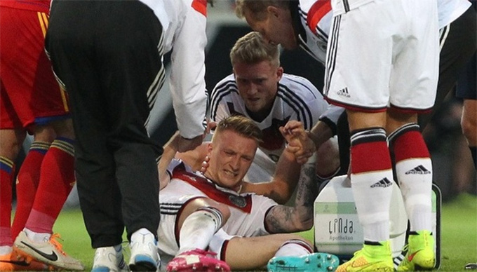 Reus cũng lỡ World Cup 2014 một cách cay đắng