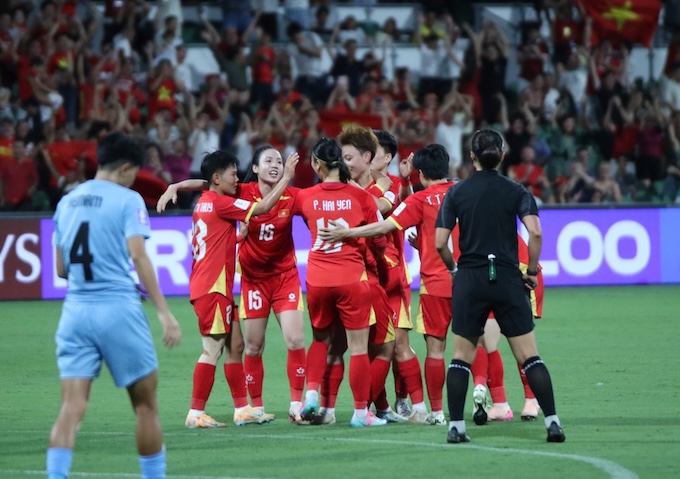 ĐT nữ Việt Nam liệu có giành chiến thắng? Ảnh: VFF 