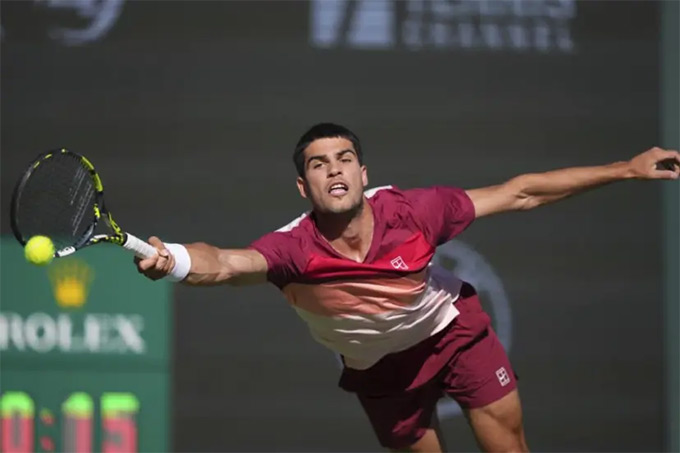 Alcaraz hướng đến chức vô địch thứ ba tại Indian Wells 2026